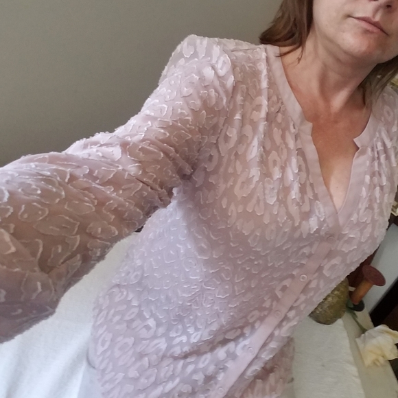 Pink Banana Republic blouse - Picture 8 of 8